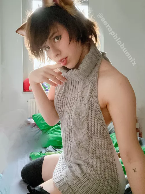 I think I look cute here, I really hope you do too 🥺💕