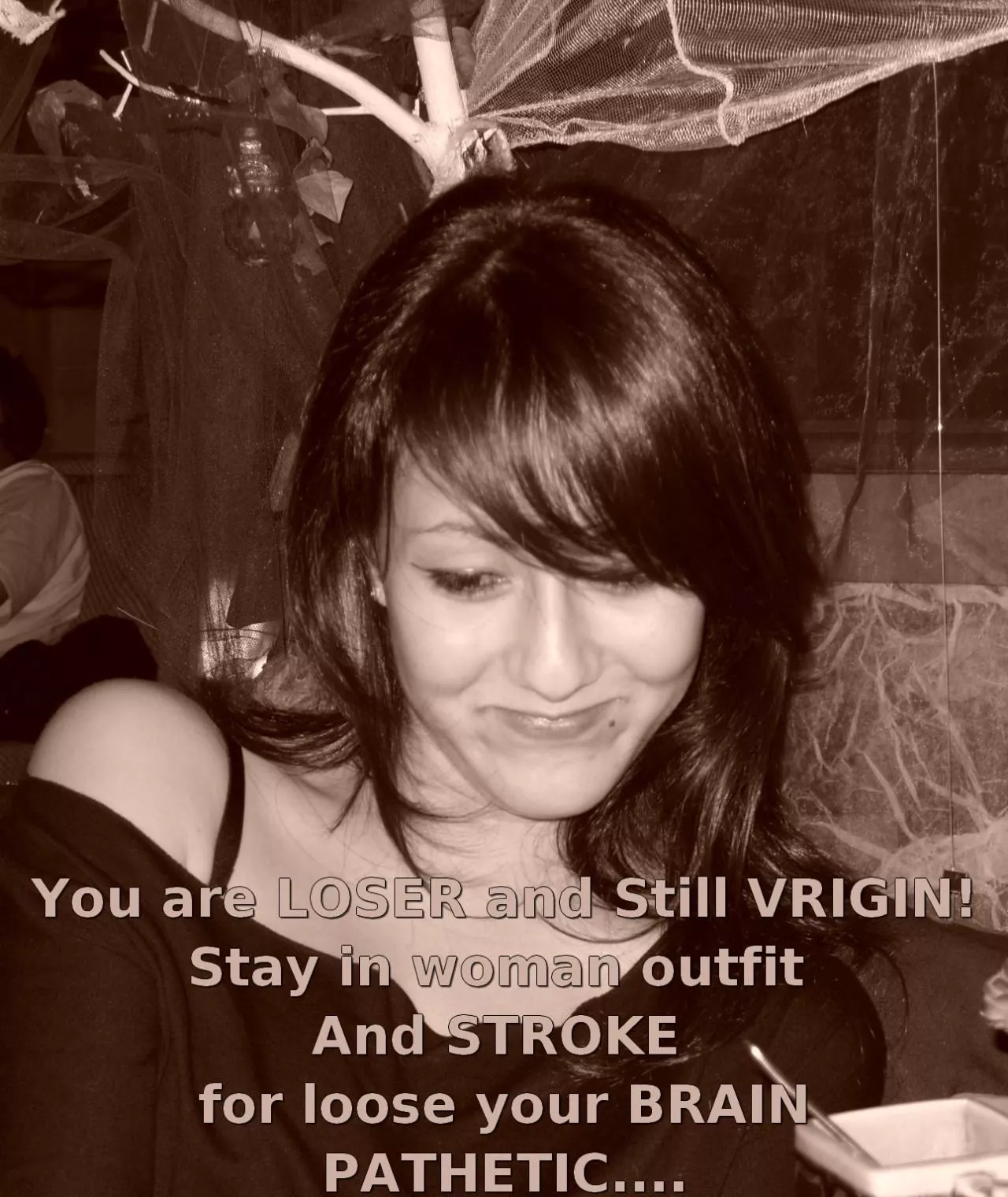 Im pathetic Virgin loser for my cousin Safaa