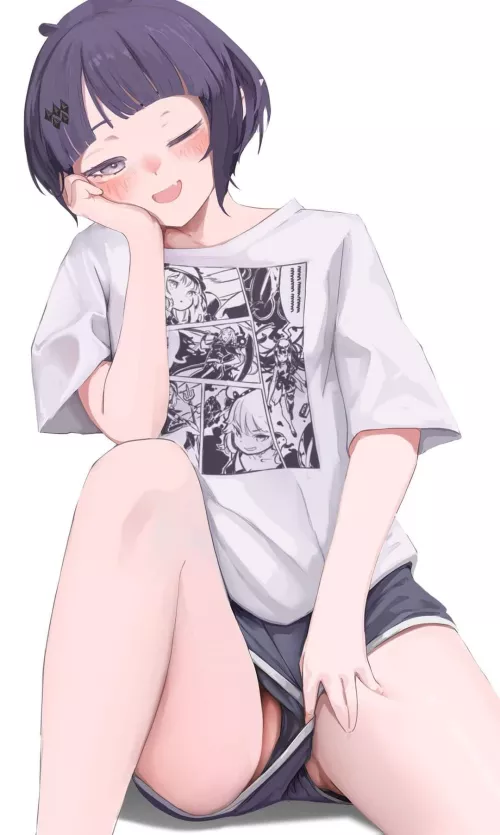 Ina being a little lewd