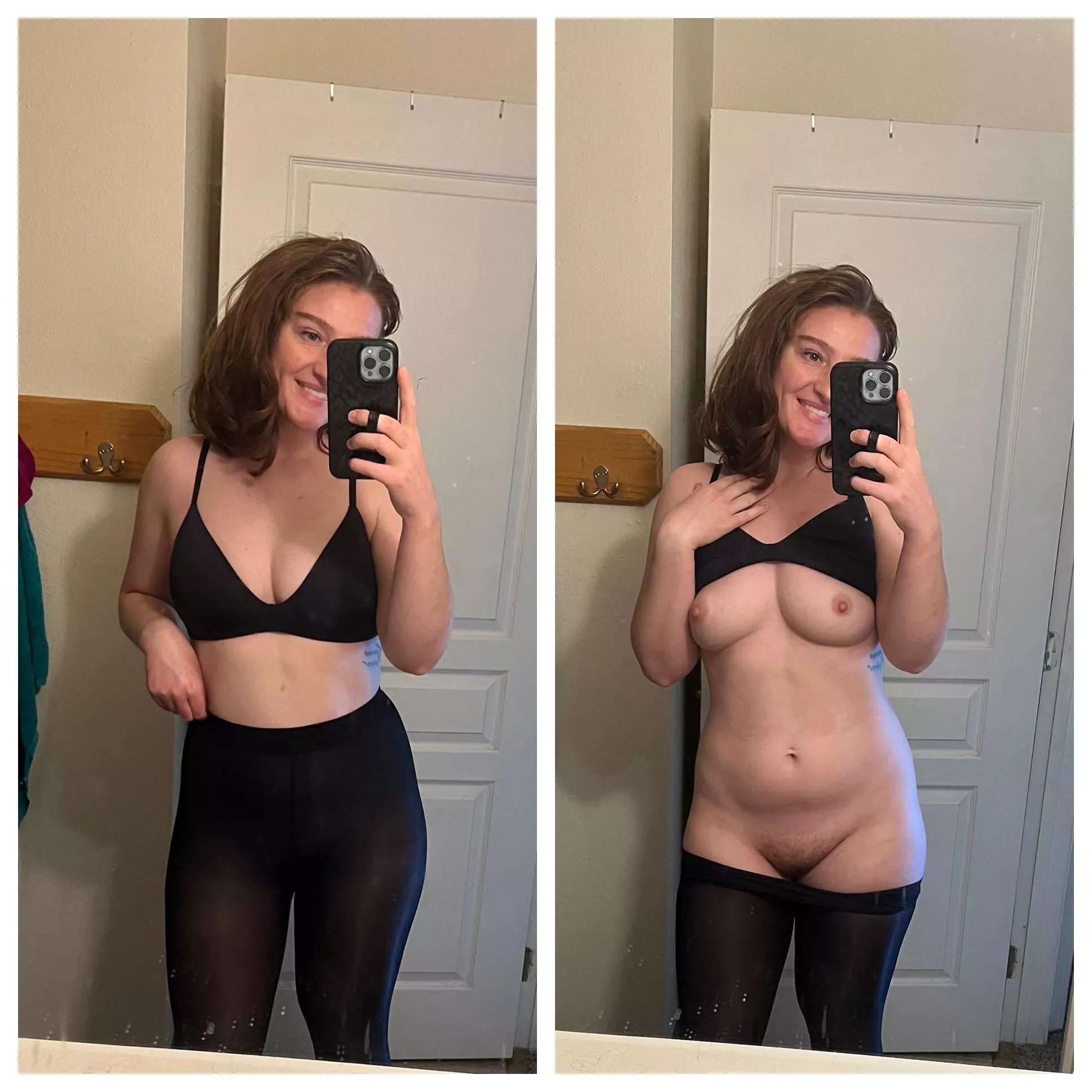 Mommy in nylon vs mommy nude