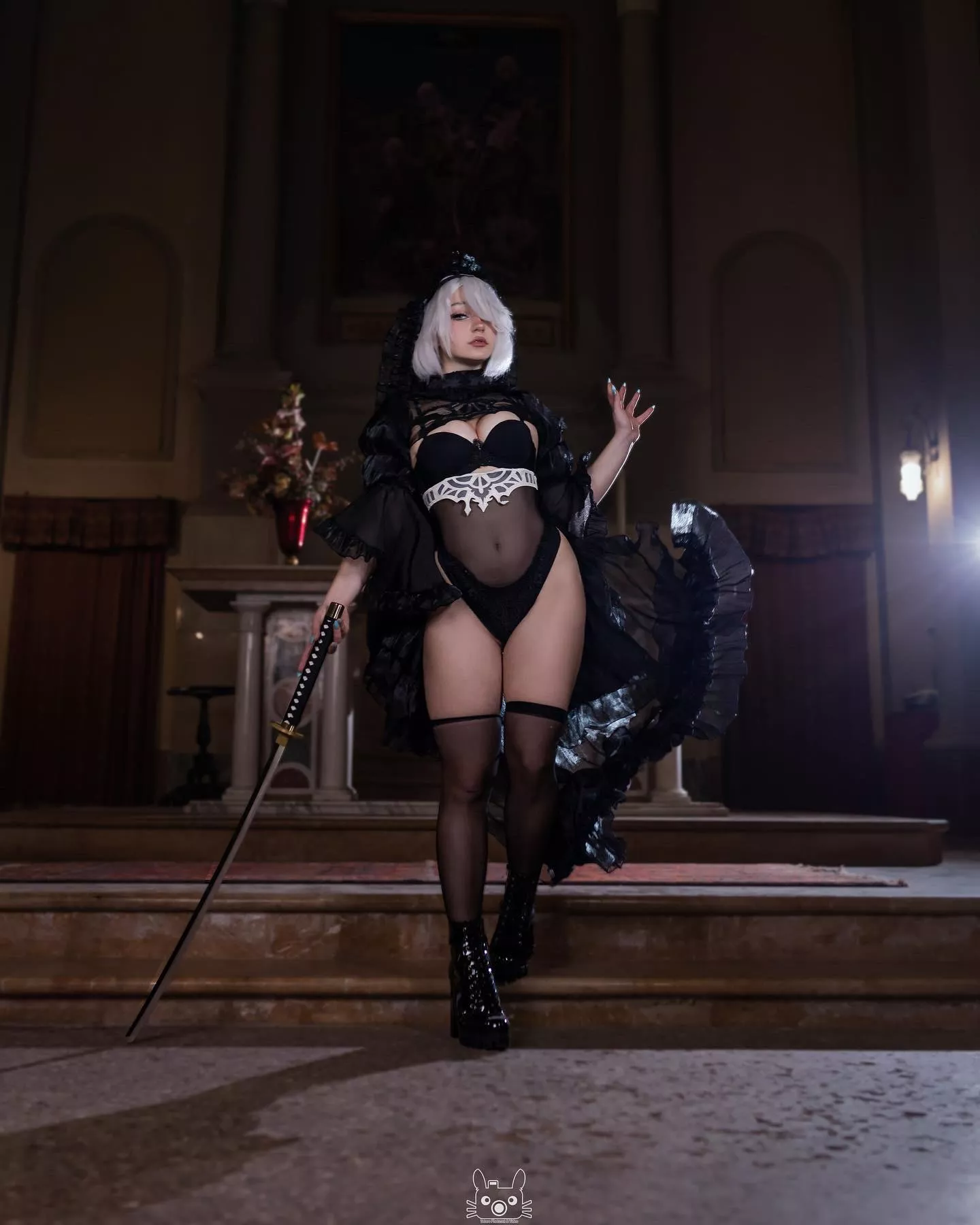 My 2B Bride Cosplay 🖤 hope you like it 🖤
