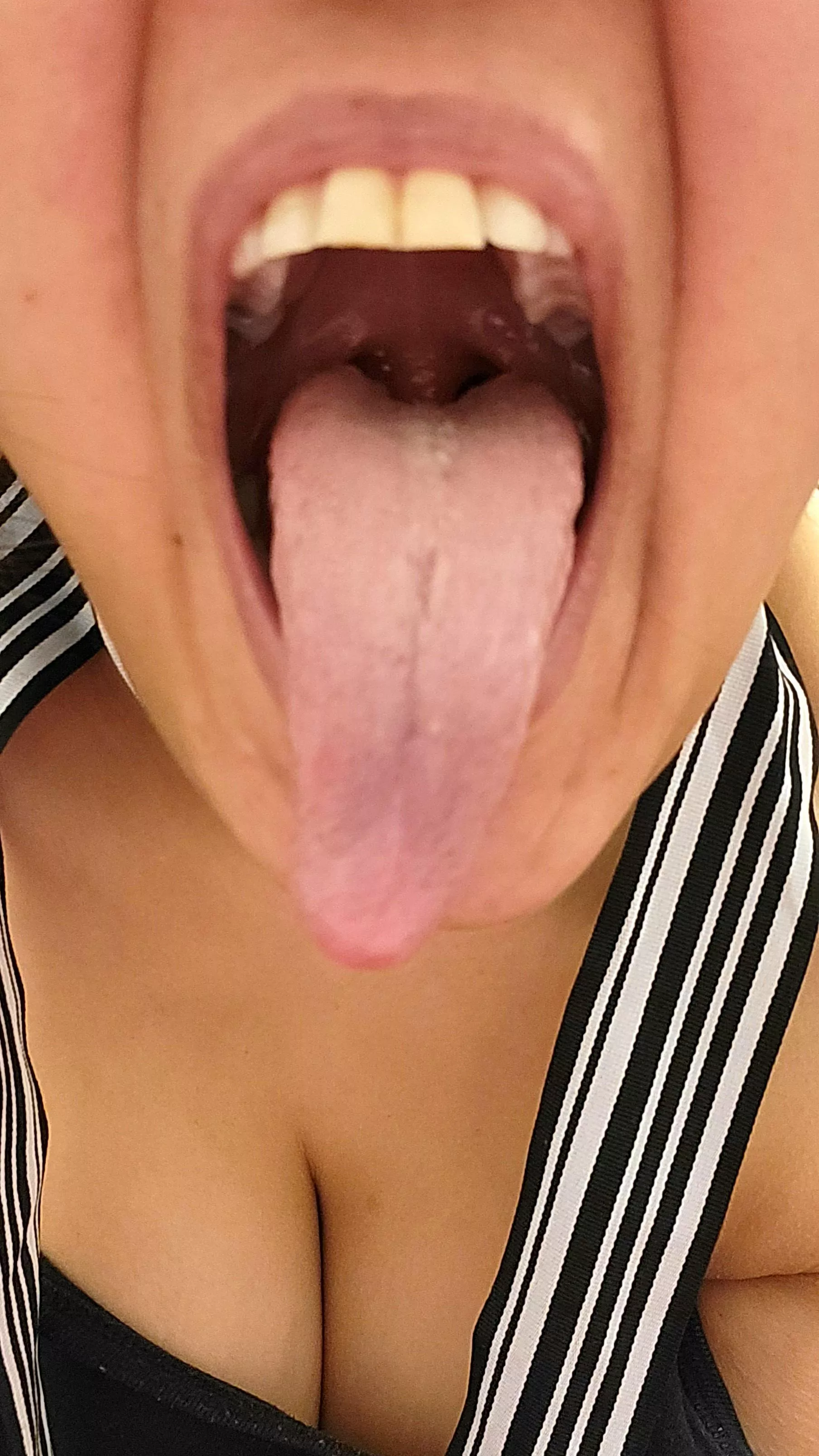 My mouth is not full