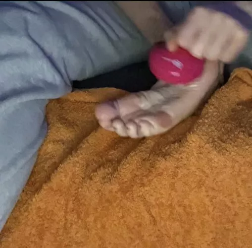 My soles are wayyy to ticklish ...