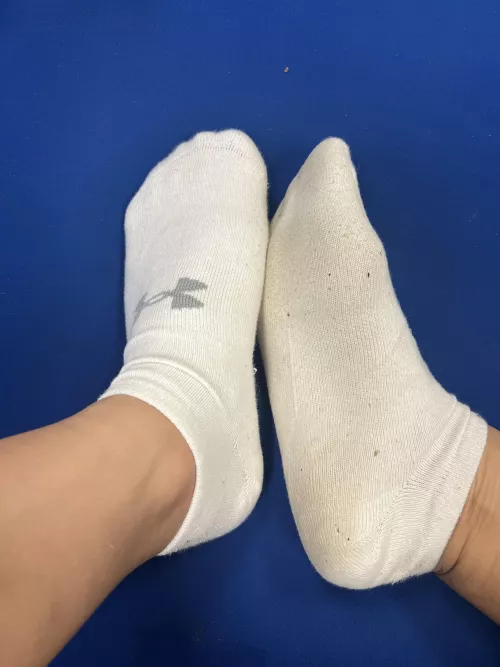 My white ankle socks are perfect for your sock fetish [f]