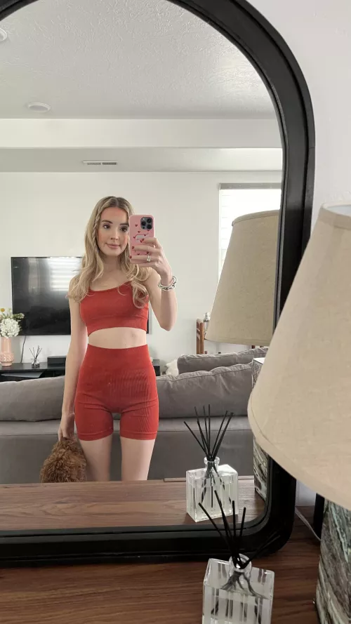 Put it between my thighs :)