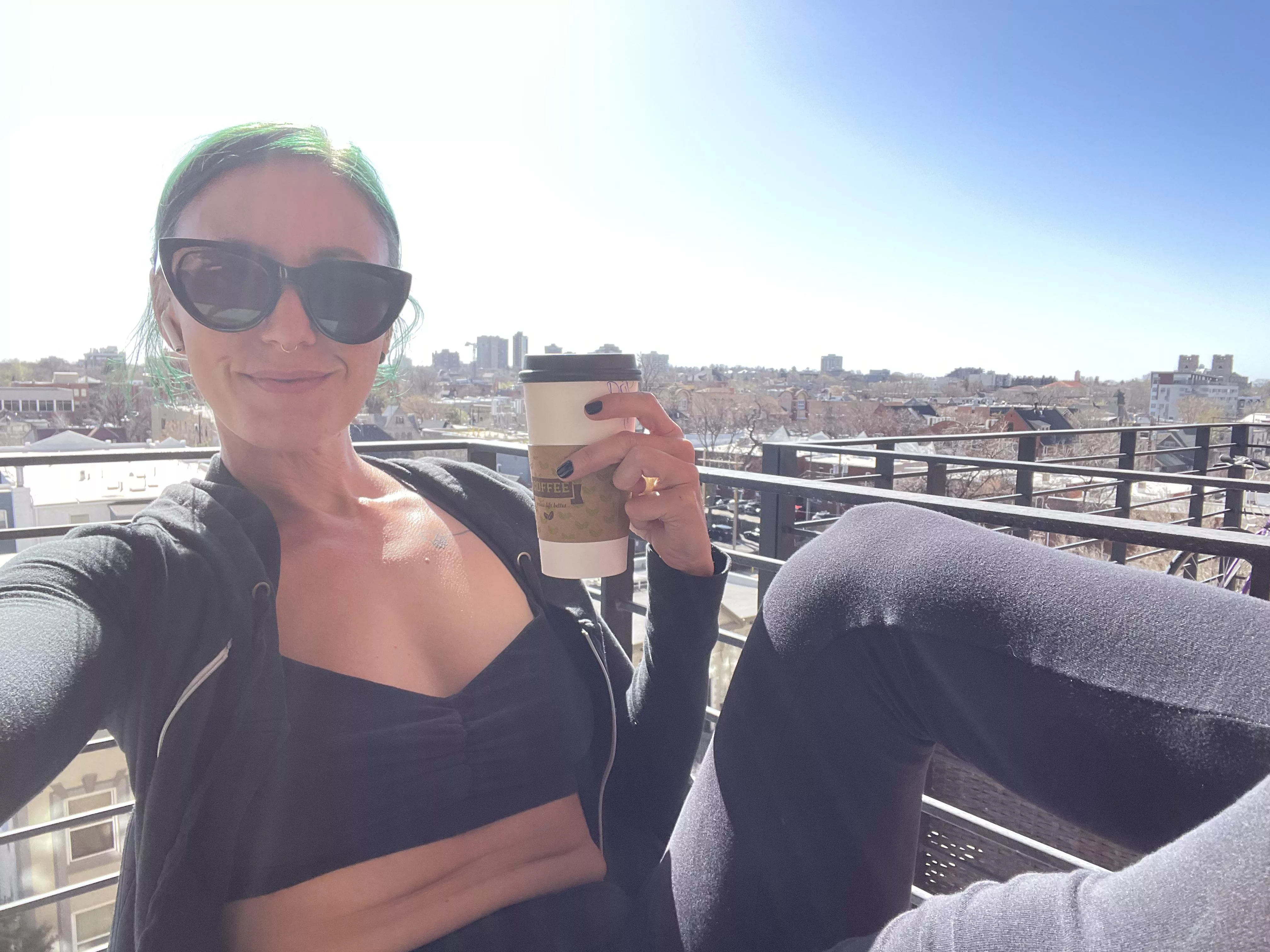 real chick with real tits doing real life things. $6 first month.