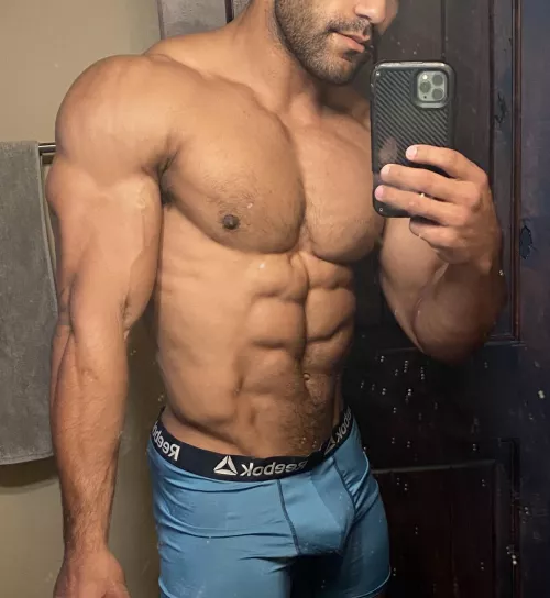 Soft bulge in my baby blues