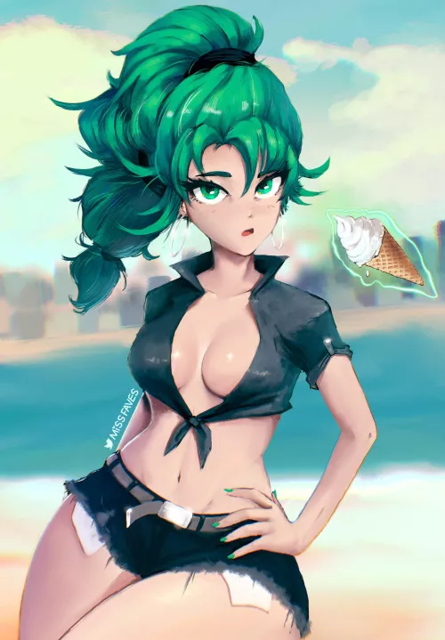 Summertime Tatsumaki [One-Punch Man] (MissFaves)