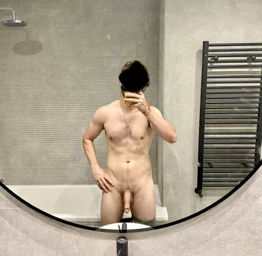 Testing the new mirror