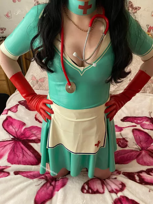 Thicker latex gloves are needed for your examination!