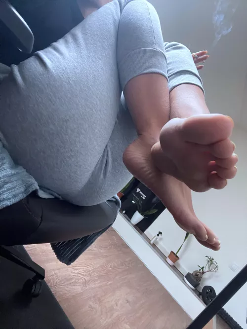 This is the view from the bottom of my feet enjoy it to the fullest