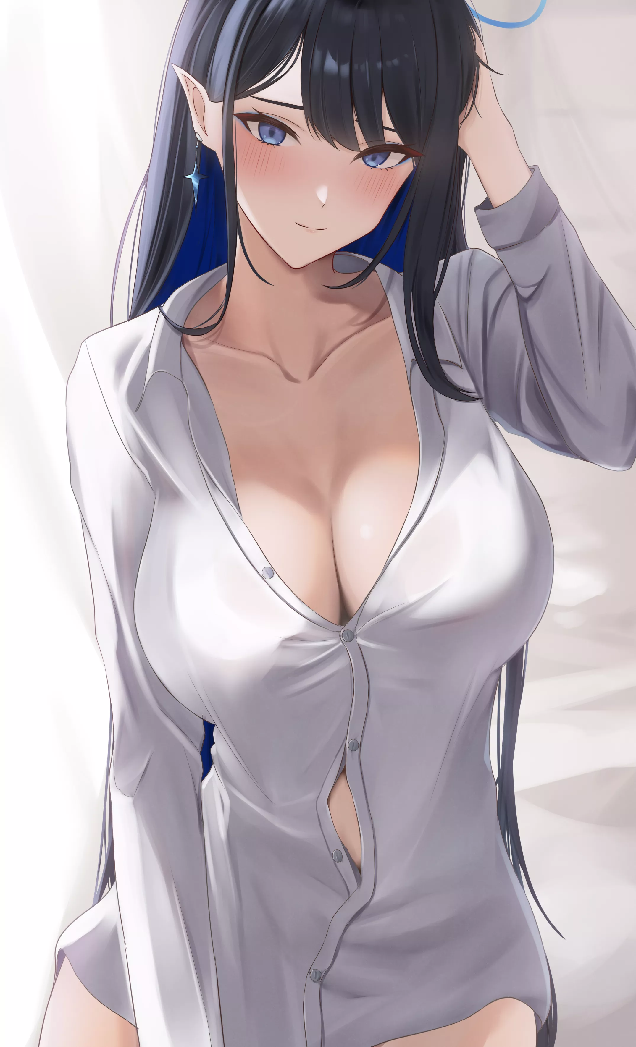 Waking Up With Rin (kAte) [Blue Archive] (X-post from r/animepointyears)