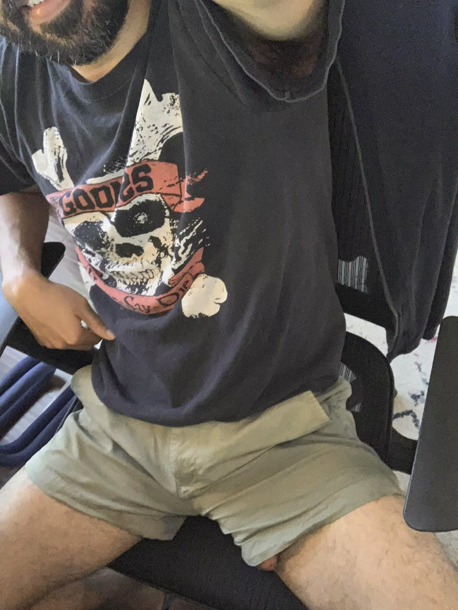 Warmer weather means shorter shorts 😉