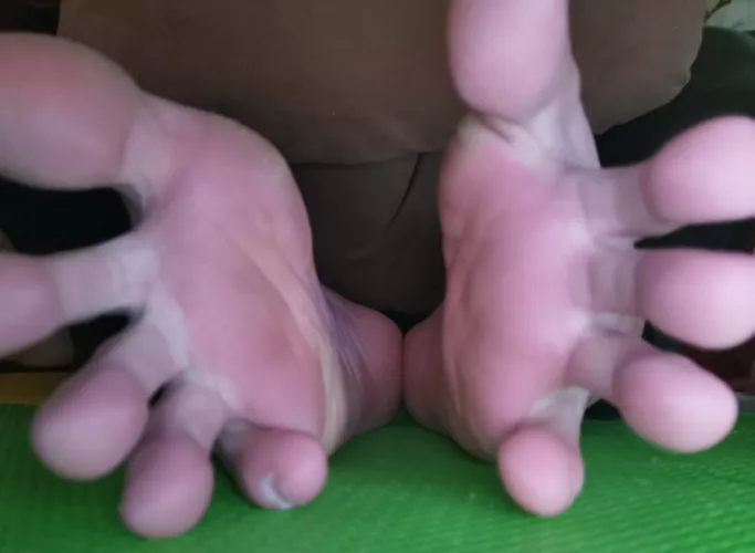 What do you want to put between my toes?