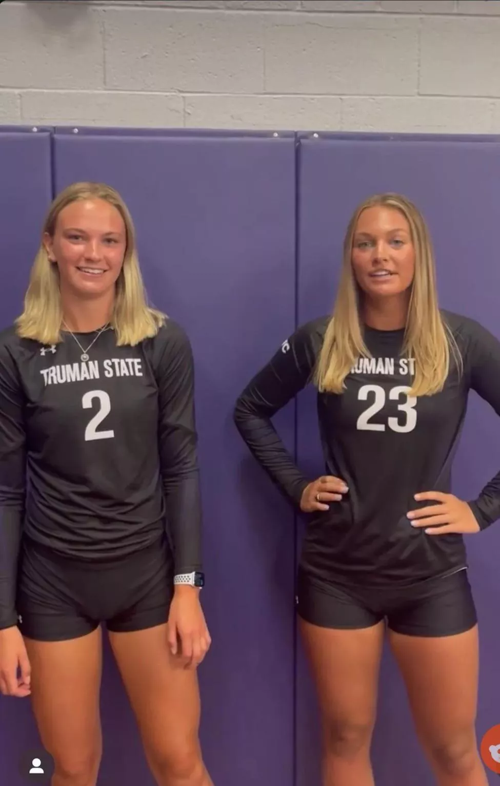 Which volleyball slut wears these shorts the best?