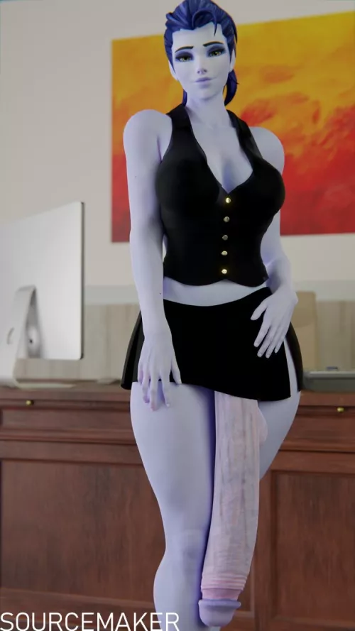 Widowmaker as your secretary