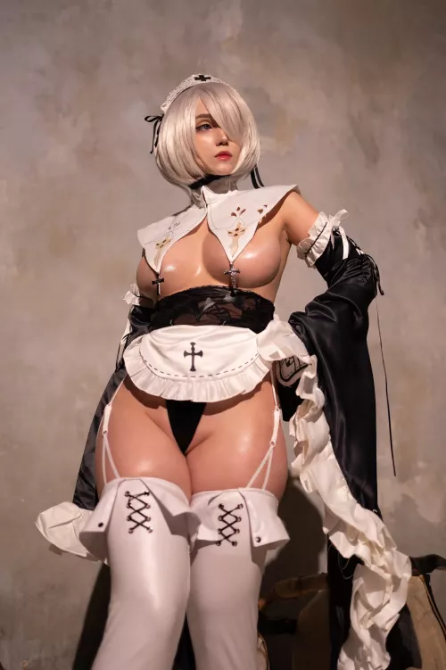 2B cosplay from Nier:Automata by Runa Rei