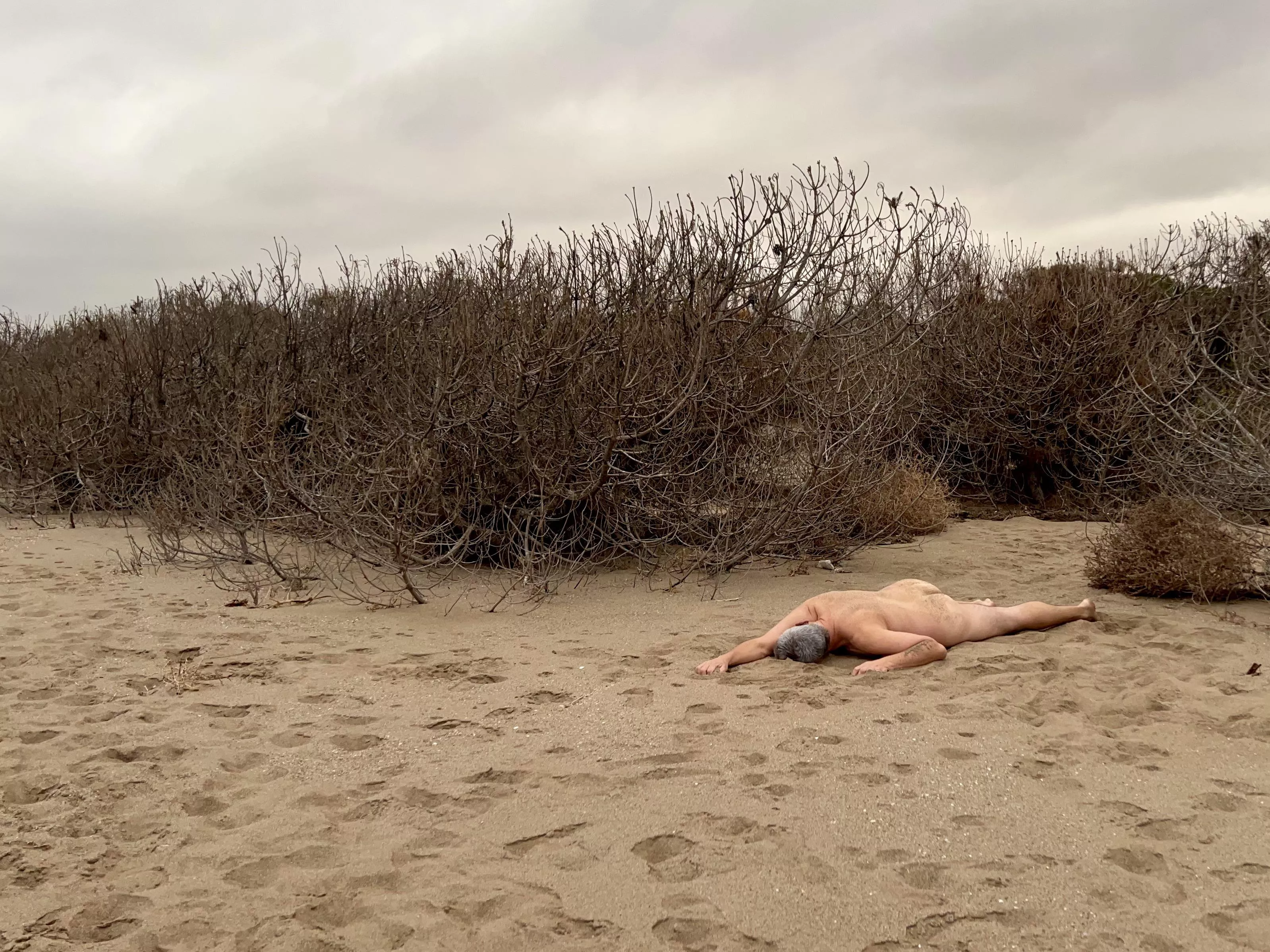 A dark day at the beach…