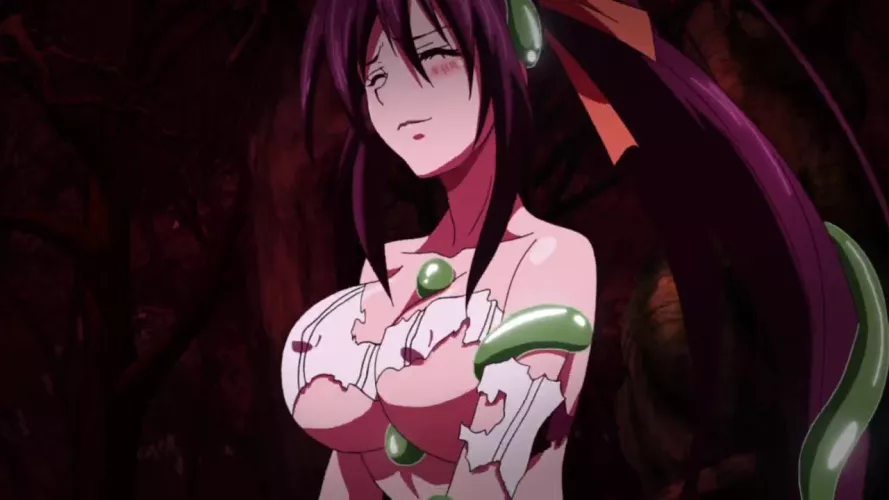Akeno during every fight [High School Dxd]