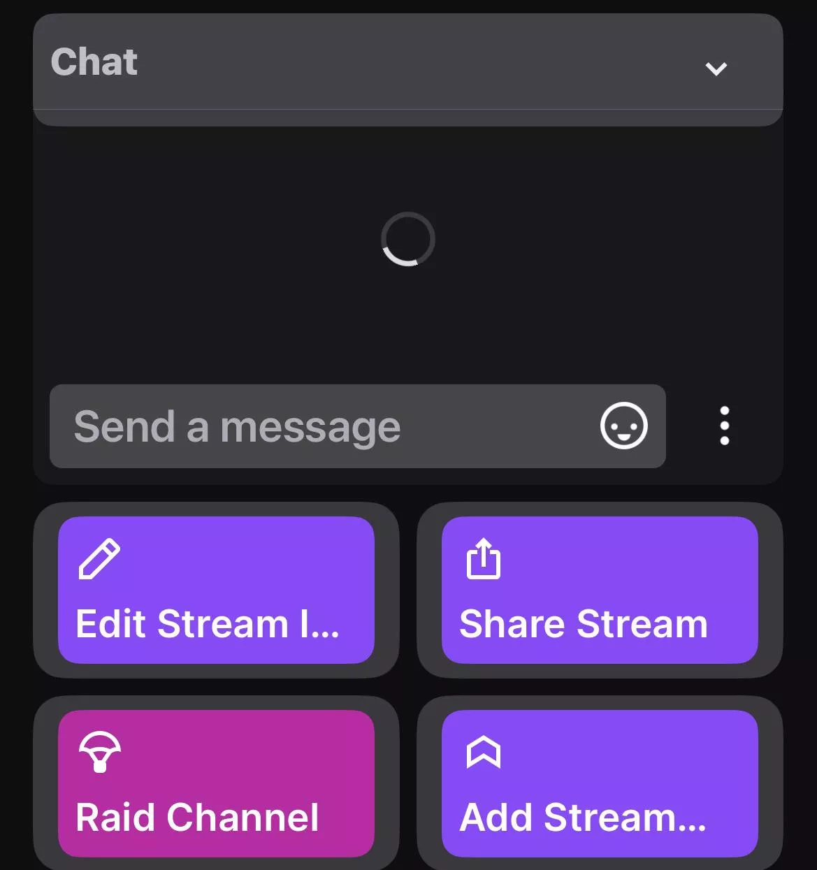 Anyone else’s chat not loading?