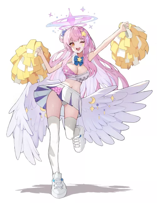 Cheerleader Mika Thighs