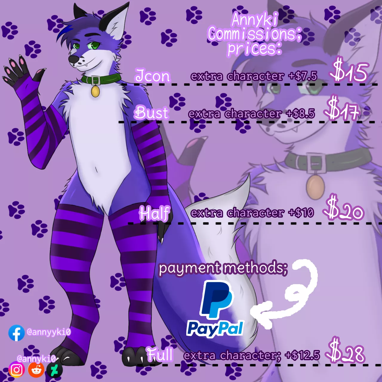 Commission Open! interested? DM me! art by me, annyki0