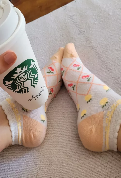 Drinking my sub-funded coffee 😉