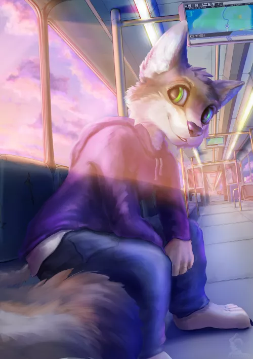 Experimented some more with lighting and background while doing this wolf boyo, hope you like (art by me)