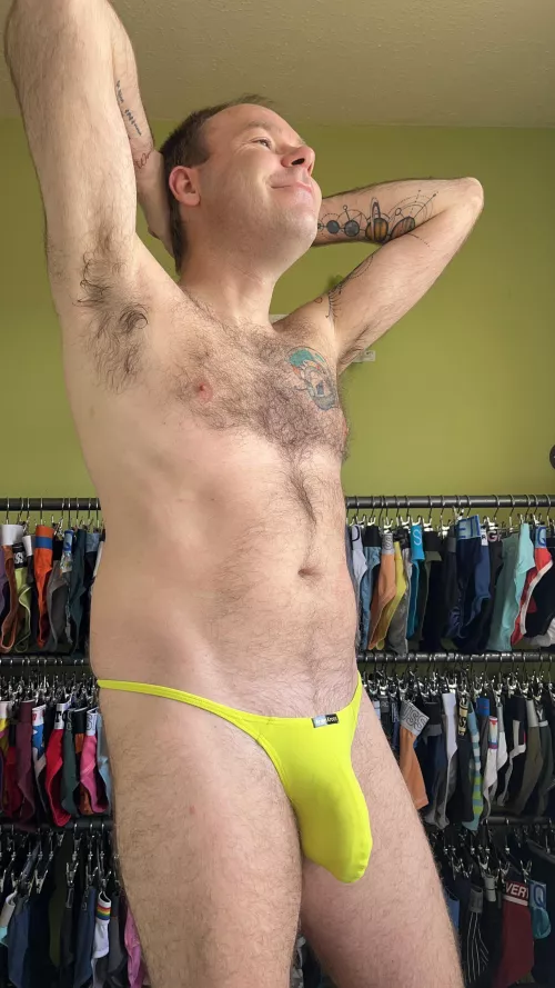 Felt like a thong day