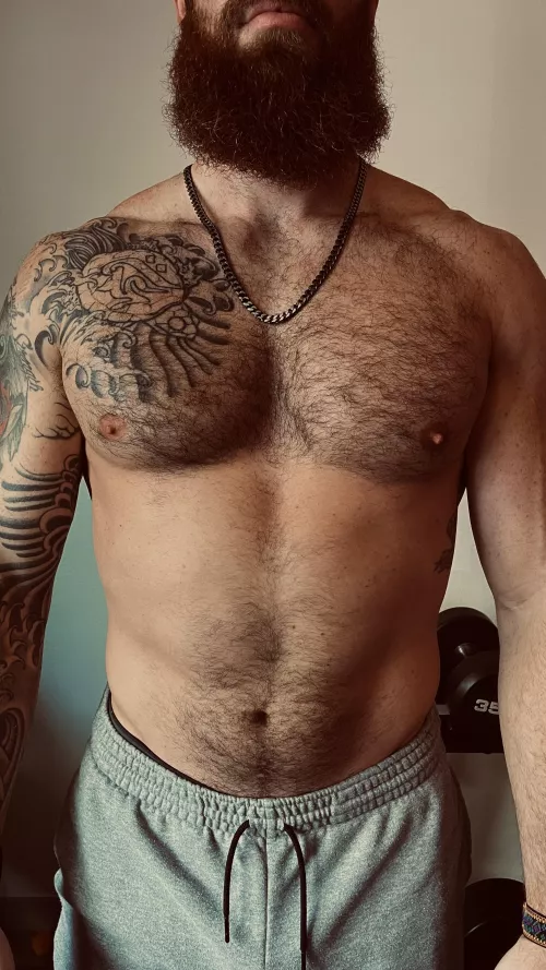 Grey sweat shorts on a Saturday