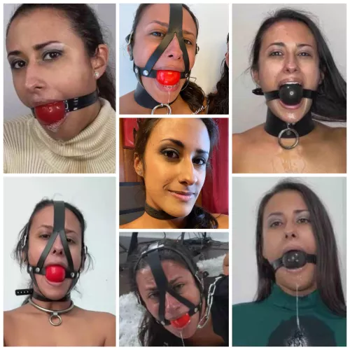 Here some Drea Morgan Ball gag Pic