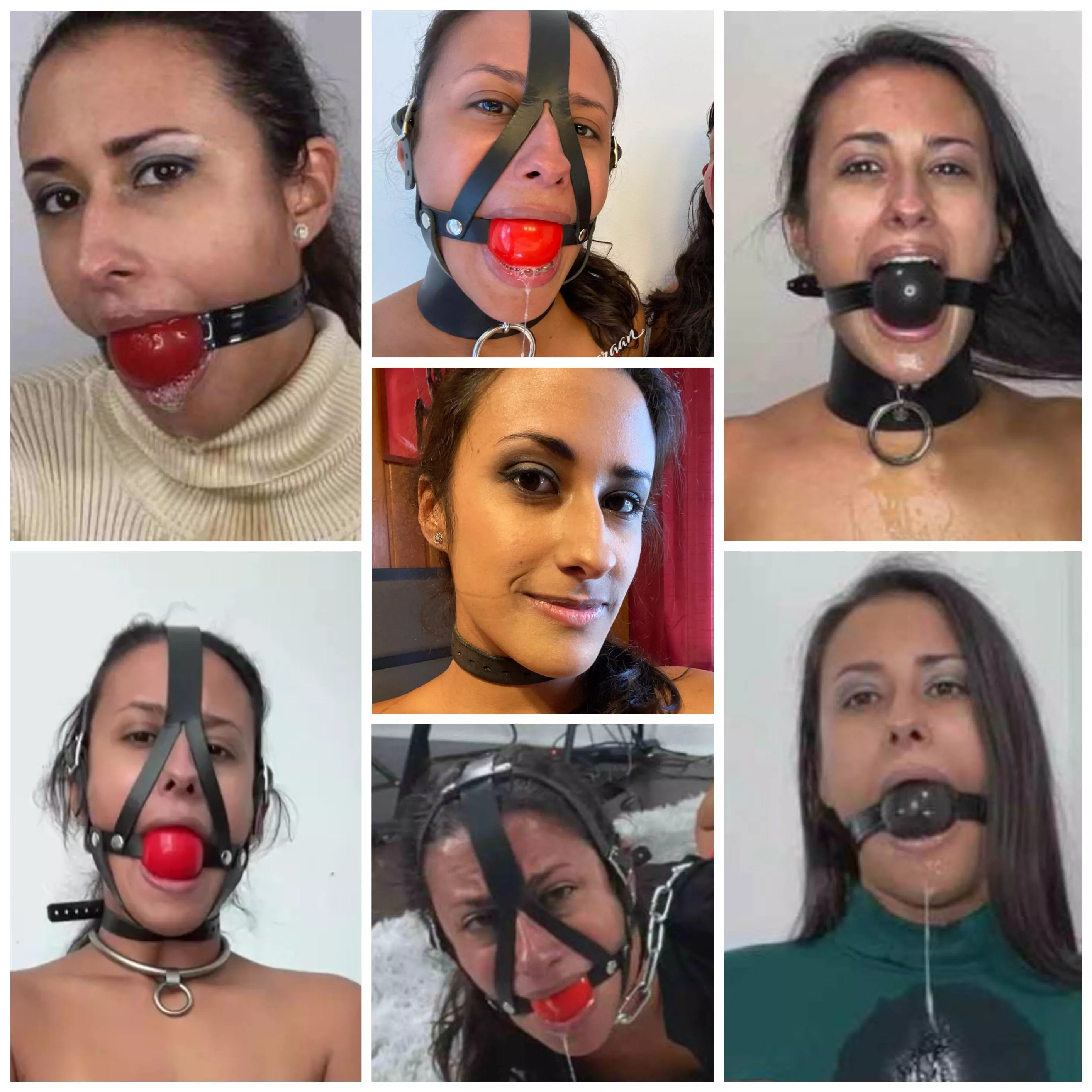 Here some Drea Morgan Ball gag Pic