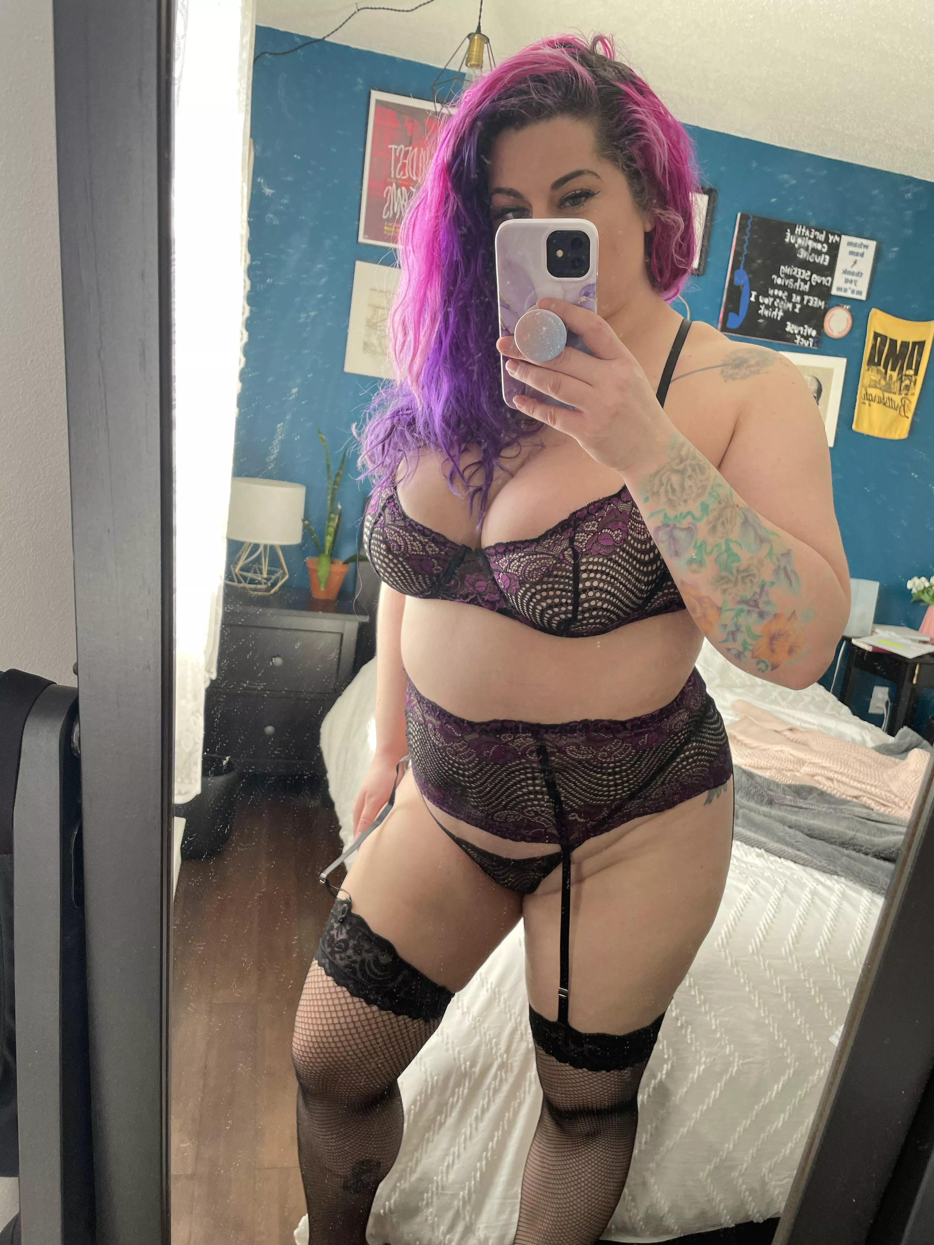 I just opened the door wearing this - they had quite the reaction 😅