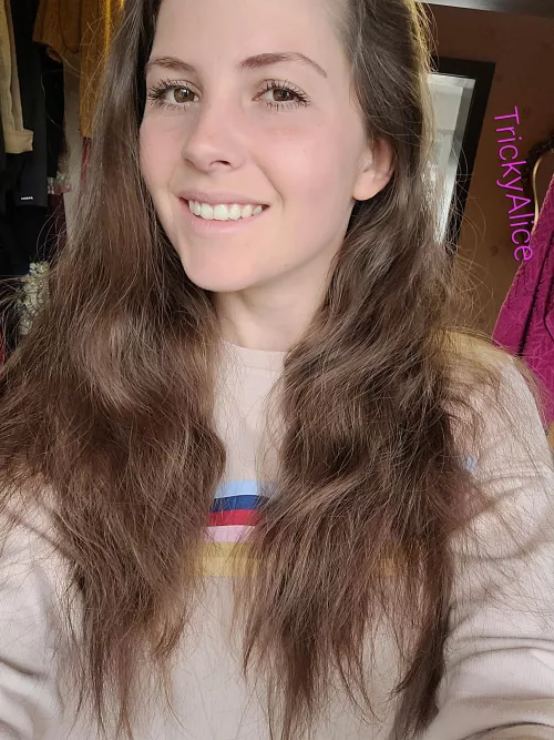 Just a happy girl today 🙃