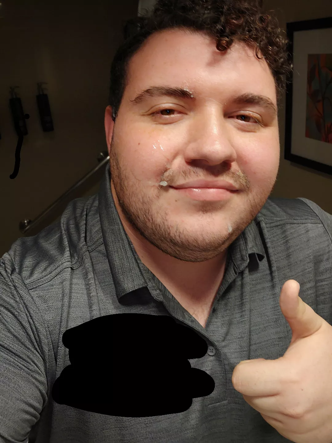 one load down the throat. another on my face