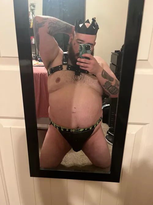 Playing with leather