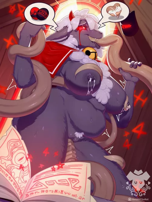 the leader wanted to try the tentacles out herself [FT] (sacredhorn)