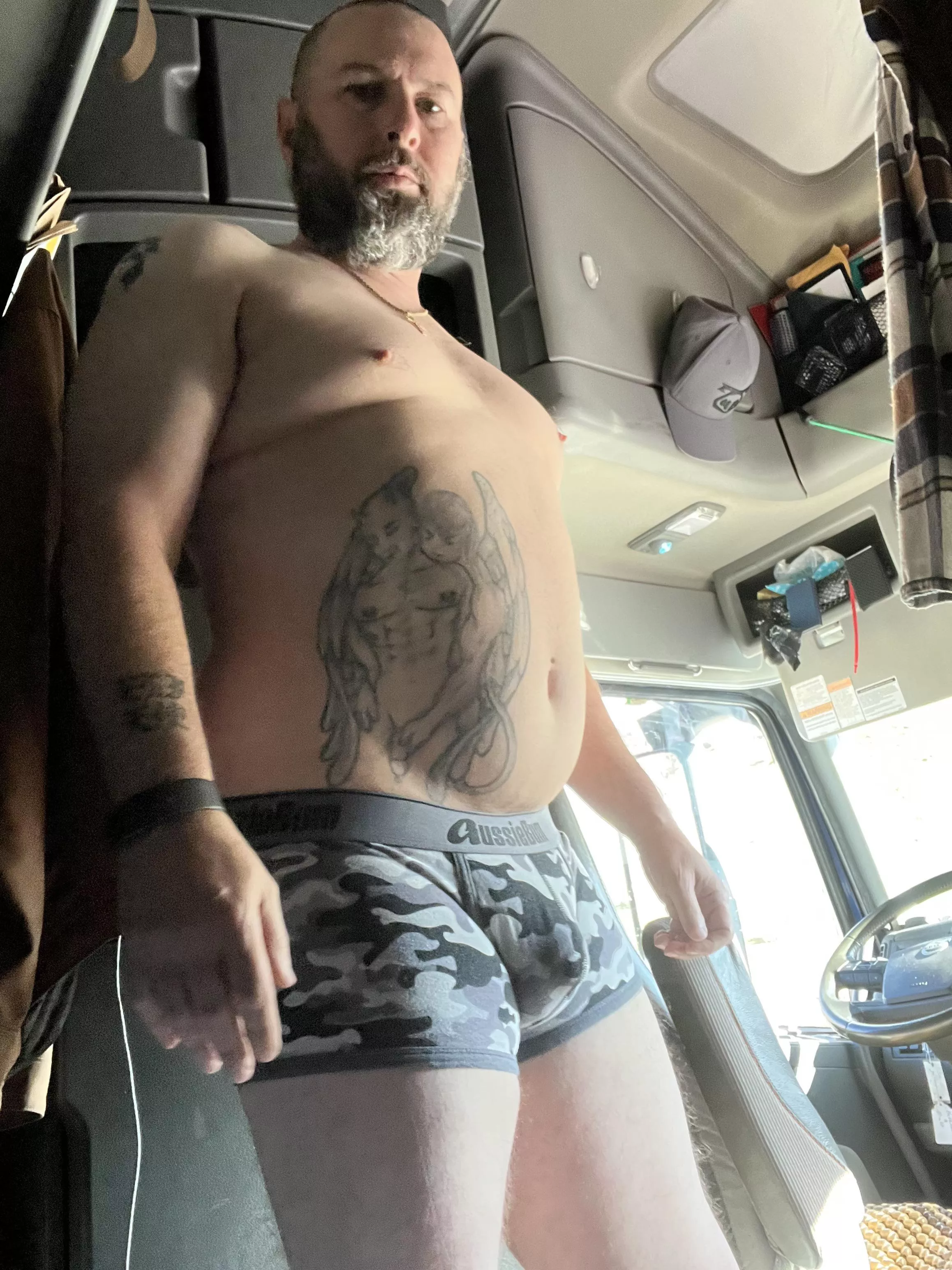 Think the order drivers will mind if I only wear this?