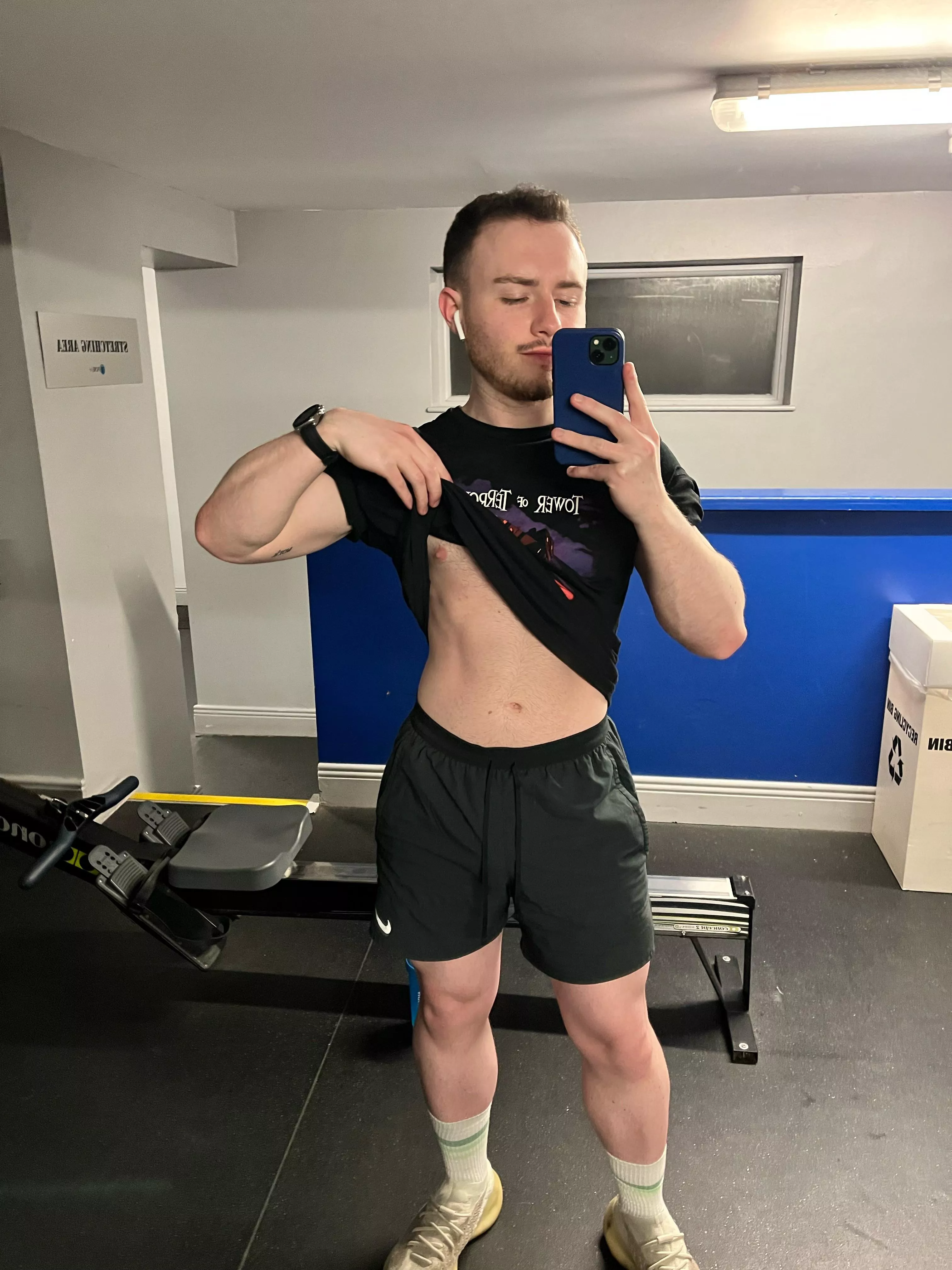 (23) Hi bros. Thinking of stripping down some more… lol