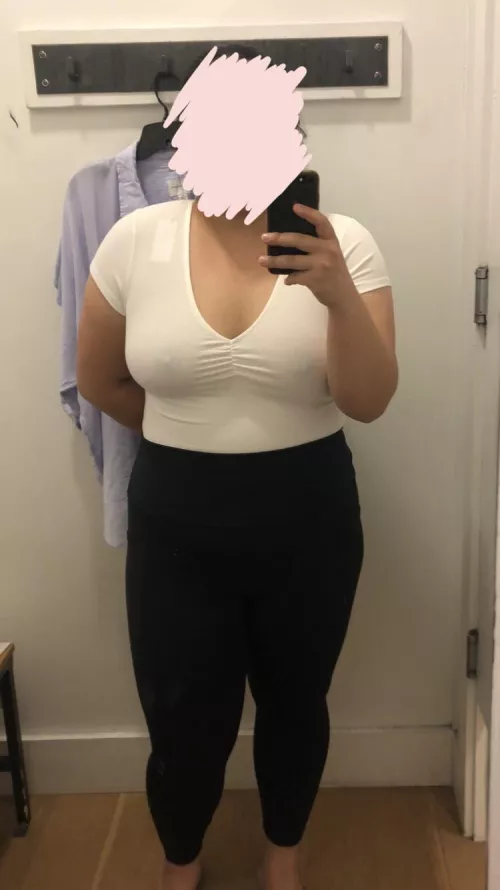 A little more reserved this time hehe. Should I add to my dating app?