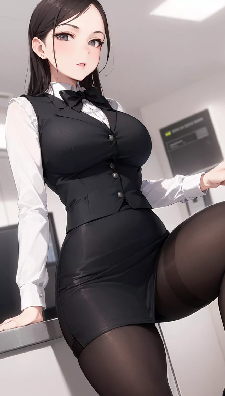 Bank Teller's Thighs