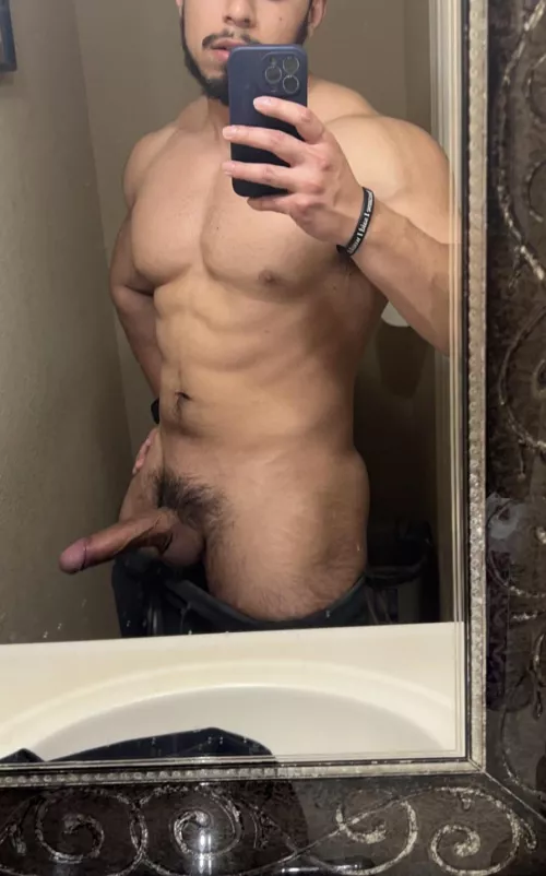 Beefy brown cock