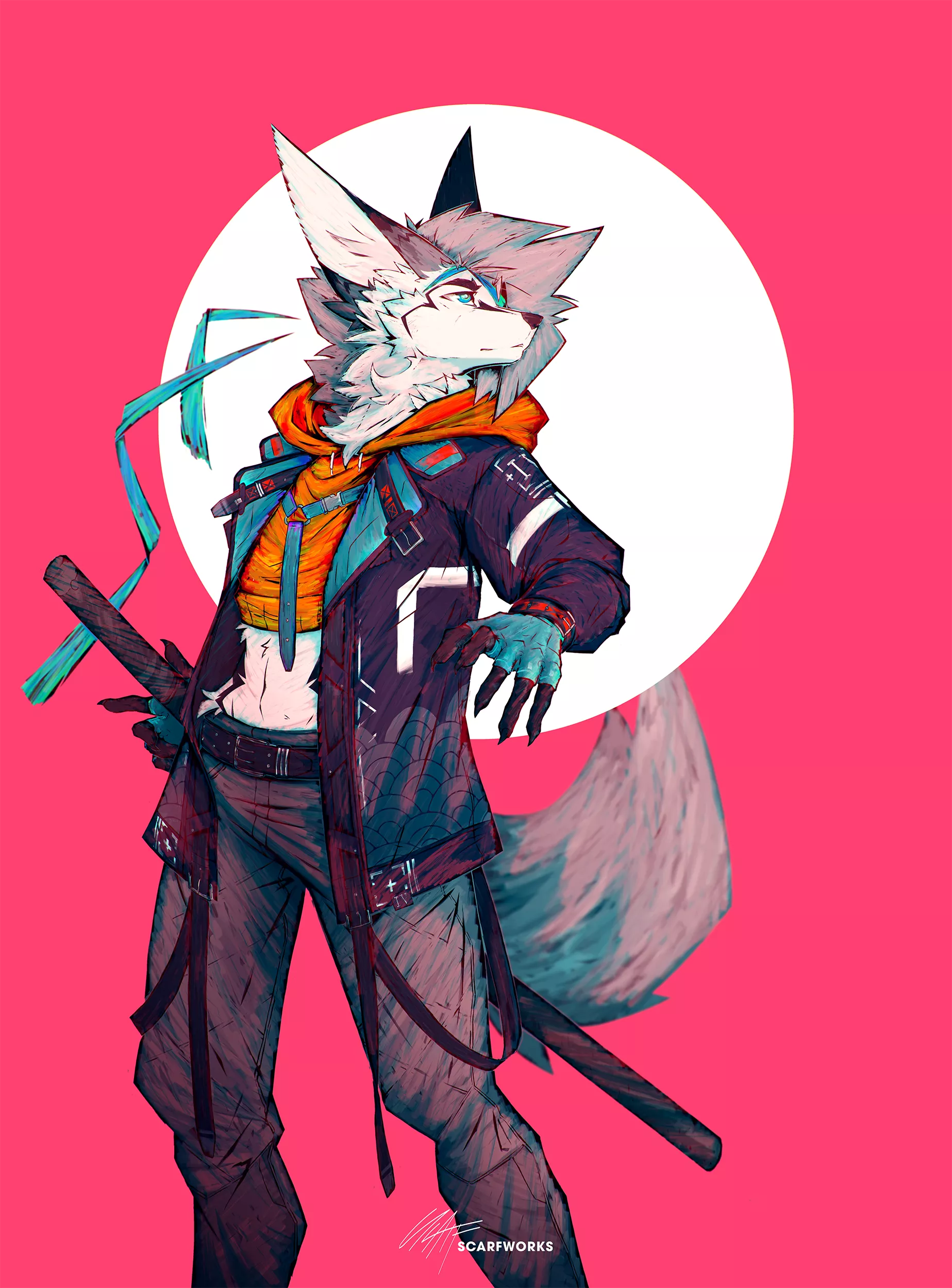 Crescent Moon [Commisson; Scarfworks]