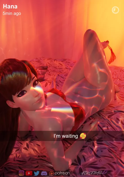 Dva is waiting(ForceBallFX)