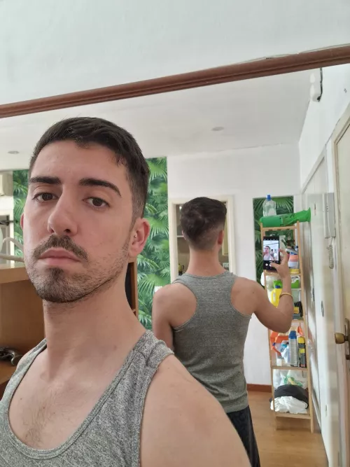 Feeling the back muscles improvement