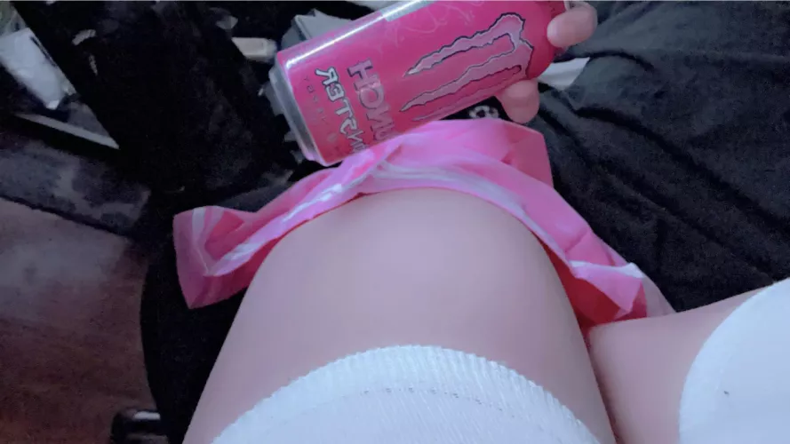 femboy offers you monster energy - accept? ✅