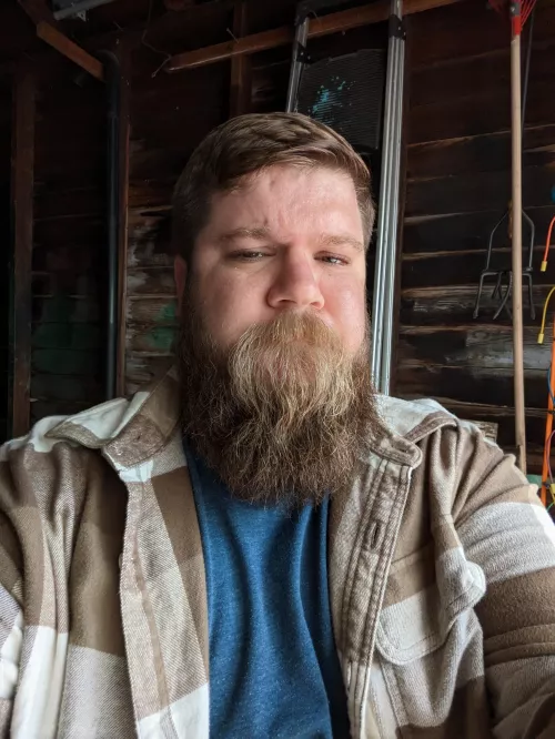 I feel like my beard is on point today