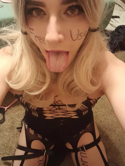 Just trying to be a good girl!