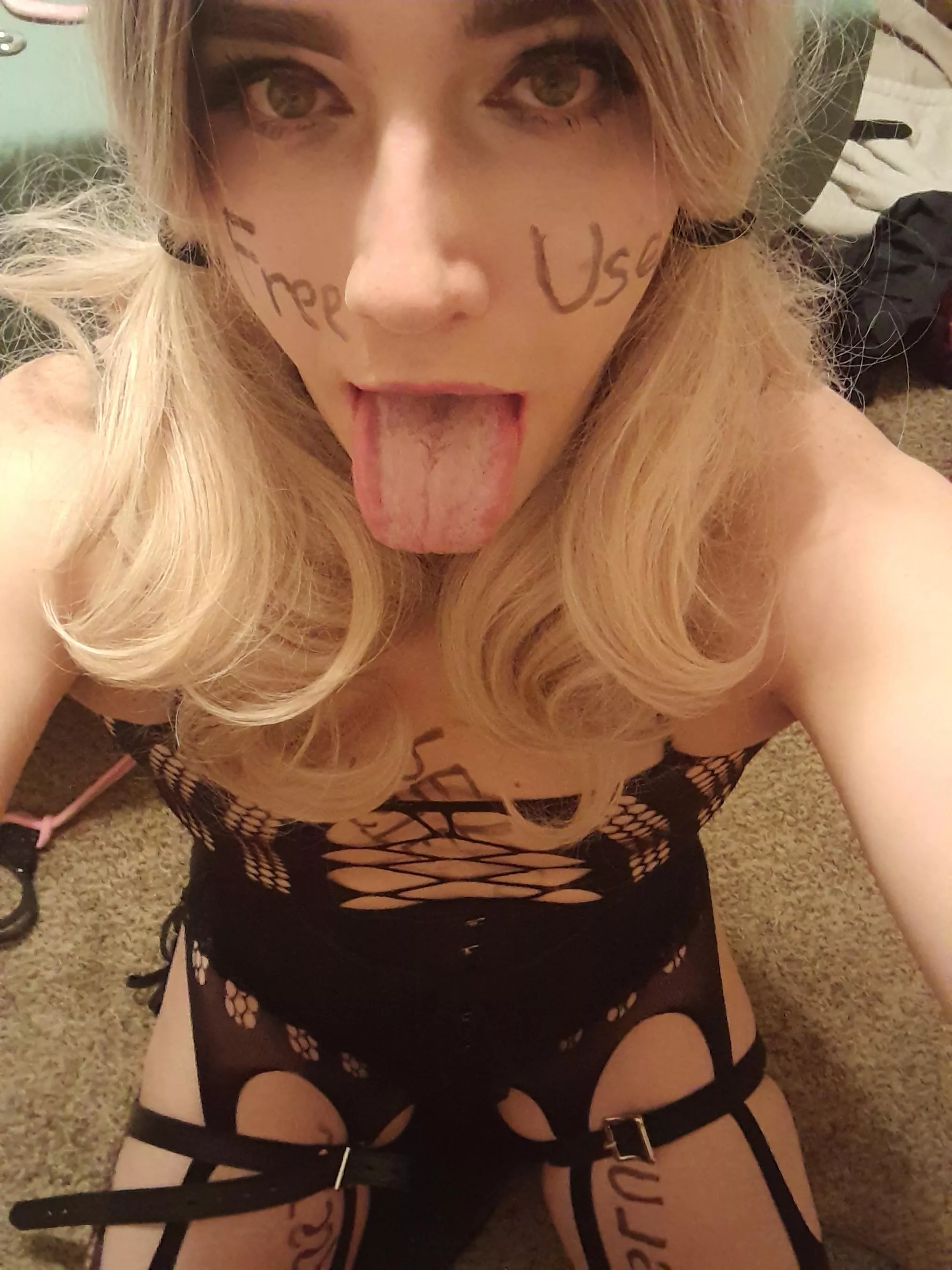 Just trying to be a good girl!