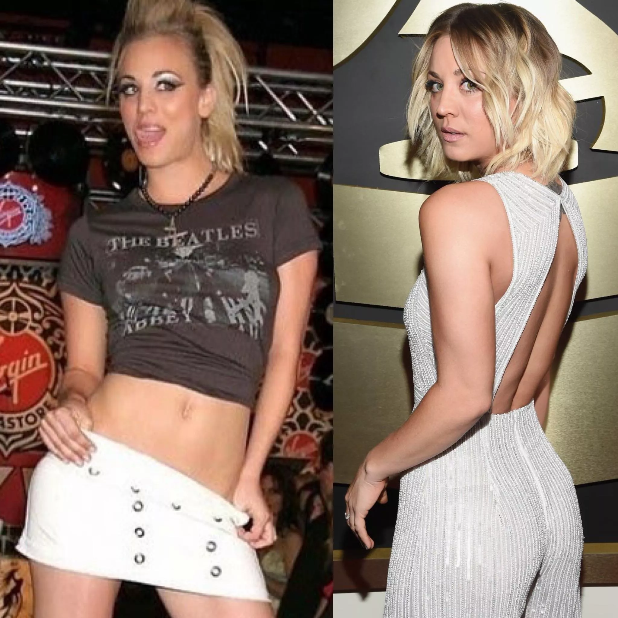 Kaley Cuoco will always make me instantly rock hard.